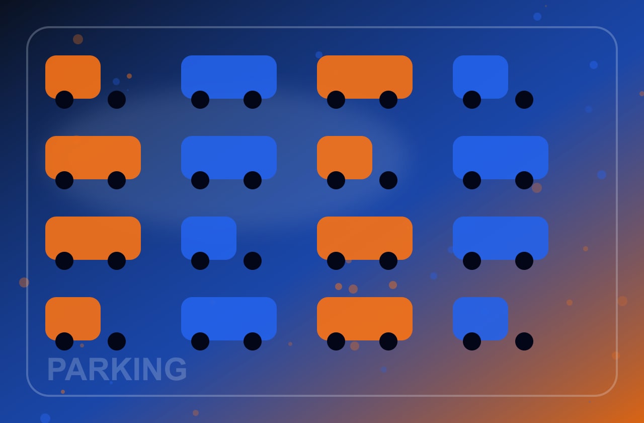 Parking Jam Go generated game board